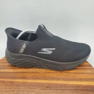 Skechers Slip Ins Shoes Mens 12 Black Max Cushioning Hands Free Walking Sneakers