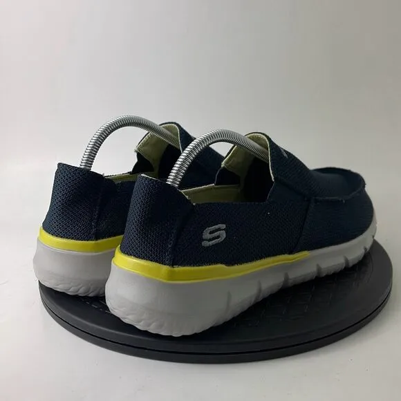 Skechers Streetwear Del Retto Blue Comfort Shoes 210398W Men’s Size 8.5 Wide