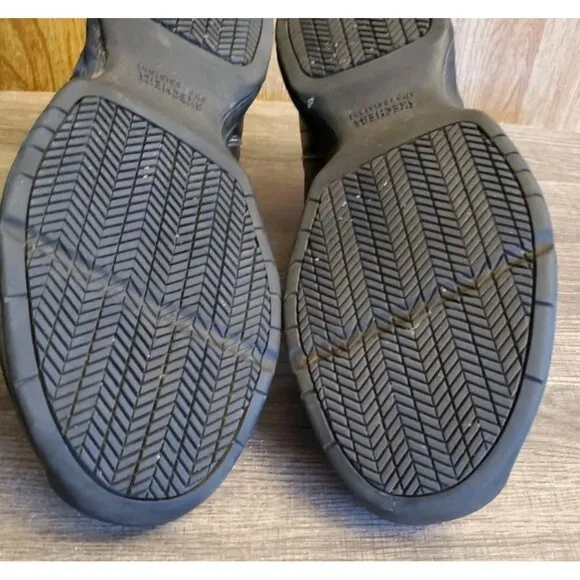 Skechers Work Non Slip Shoes Mens Size 11.5 Black