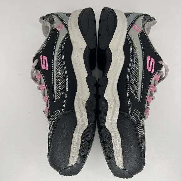 SKECHERS Work Womens Size 10 Steel Toe Memory Foam Slip Resistant Athletic Shoes