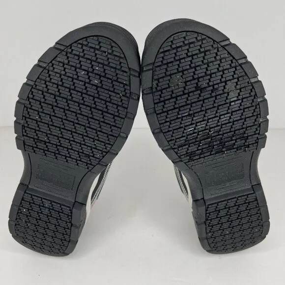 SKECHERS Work Womens Size 10 Steel Toe Memory Foam Slip Resistant Athletic Shoes