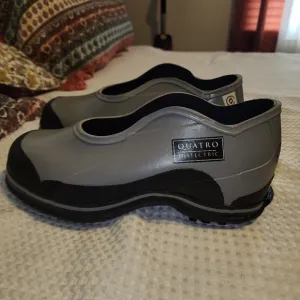 SKELLERUP QUATRO NWOT MENS SIZE 13 DIELECTRIC SLIPON SHOES.  COVER WORK