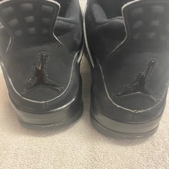 Sleek Black High-Top Sneakers
