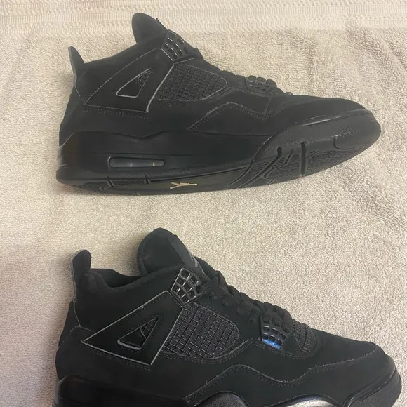 Sleek Black High-Top Sneakers