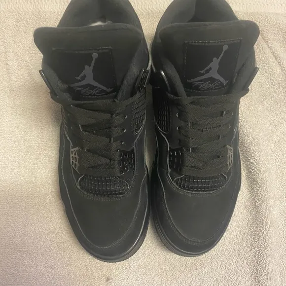 Sleek Black High-Top Sneakers
