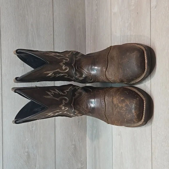 SoldDouble H Mens DH4658 Work Western Steel Toe Composite Boots shoes 10D