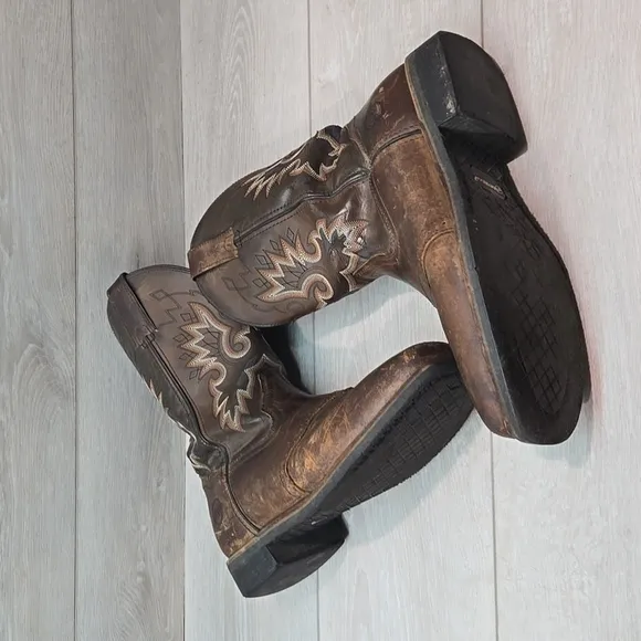 SoldDouble H Mens DH4658 Work Western Steel Toe Composite Boots shoes 10D