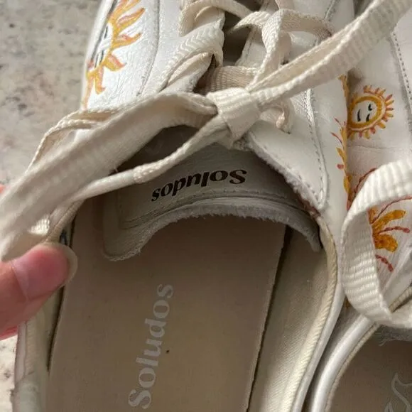 Soludos shine on classic sneakers