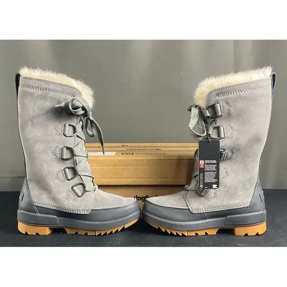 SOREL &quot;TIVOLI IV TALL&quot; Waterproof &quot;OutDry&quot; Women's Boots Size 5 NWT