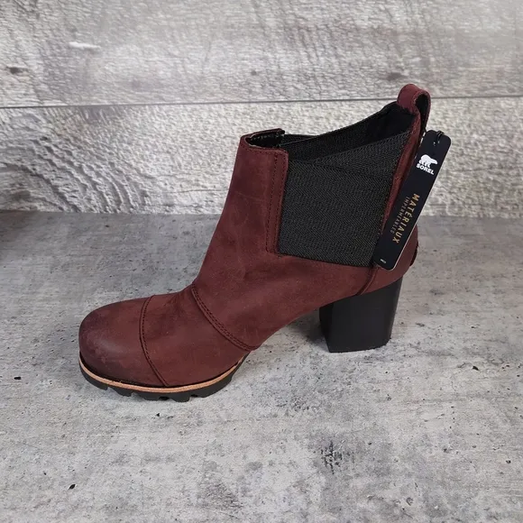 Sorel Distressed Heeled Boots