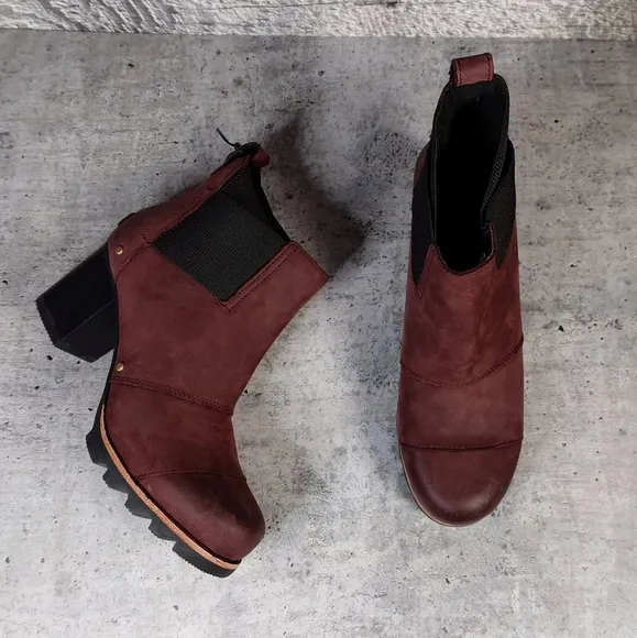 Sorel Distressed Heeled Boots