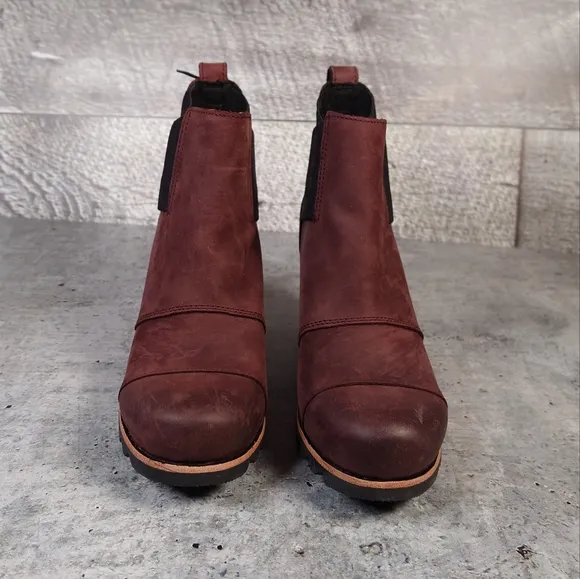 Sorel Distressed Heeled Boots