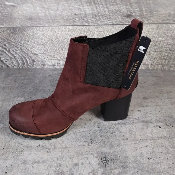 Sorel Distressed Heeled Boots