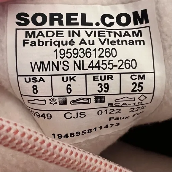 SOREL Explorer II Joan Cozy Women's Boot Size 8 SKU#243567