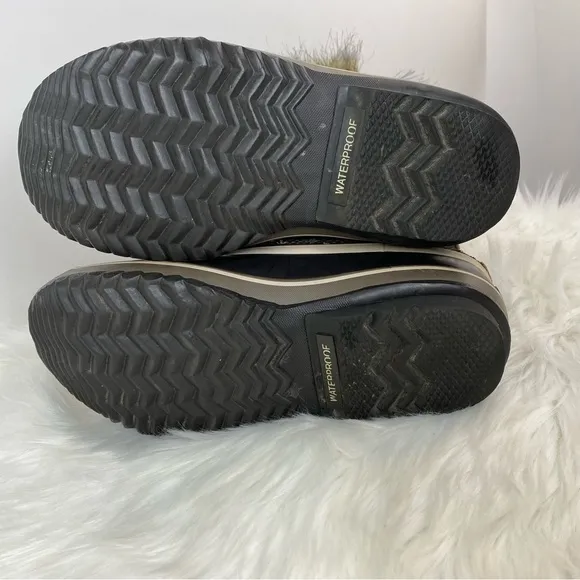 Sorel Joan of Arctic Hawk Fur Top Waterproof Winter Boots