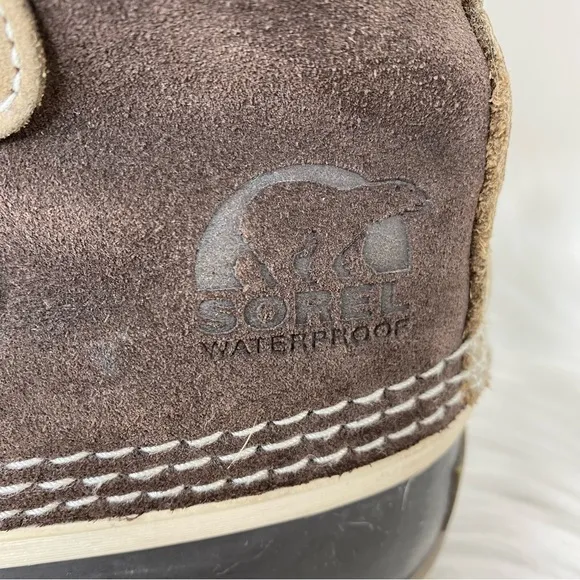 Sorel Joan of Arctic Hawk Fur Top Waterproof Winter Boots