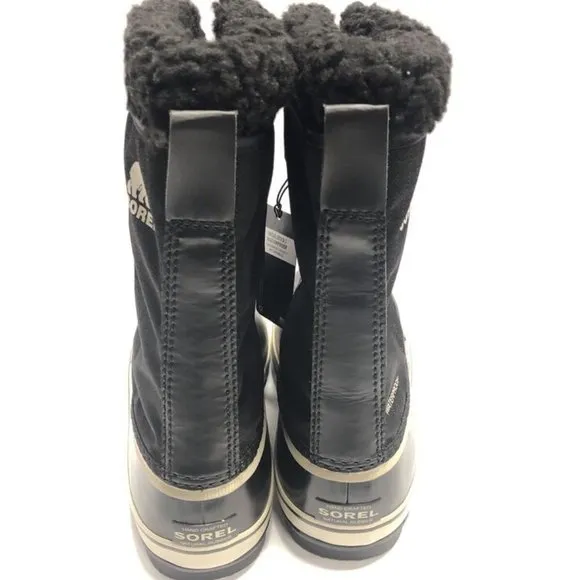Sorel Men’s 1964 Pac Nylon, Waterproof Winter Boots Black, Size 10M