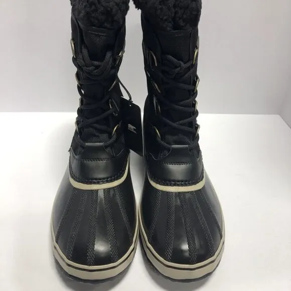 Sorel Men’s 1964 Pac Nylon, Waterproof Winter Boots Black, Size 10M