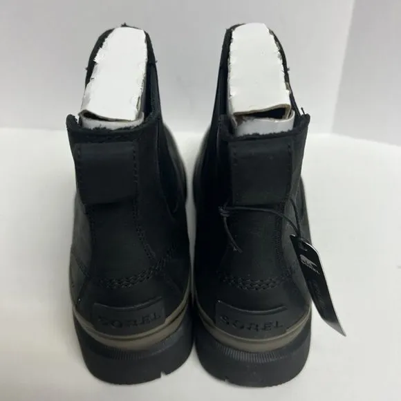 Sorel Men's Caribou Chelsea Waterproof Boots Black, Size 11.5 M