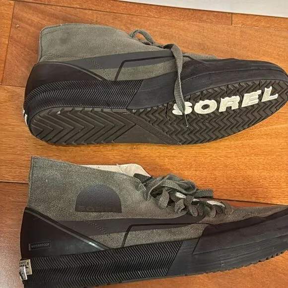 Sorel Mens Grit Chukka Waterproof Alpine Tundra High-Top Sneakers size 12