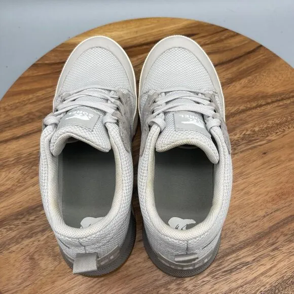 Sorel Out N About III Shoes Womens Size 9 Gray White Comfort Walking Sneakers