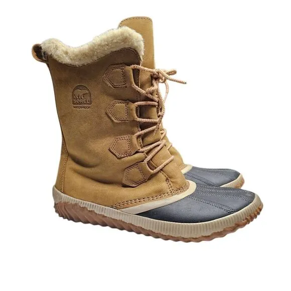 Sorel Out 'N About Plus Waterproof Women's Boots Size 9