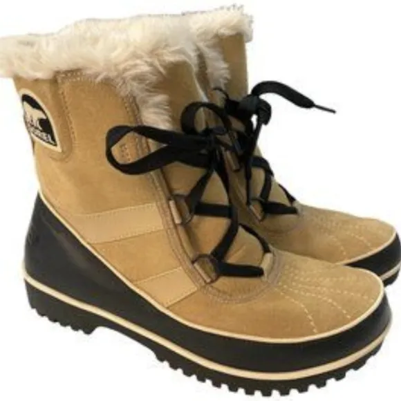 Sorel Tivoli II Winter Snow Boots Size 8.5 Pre-owned Good MSRP $130