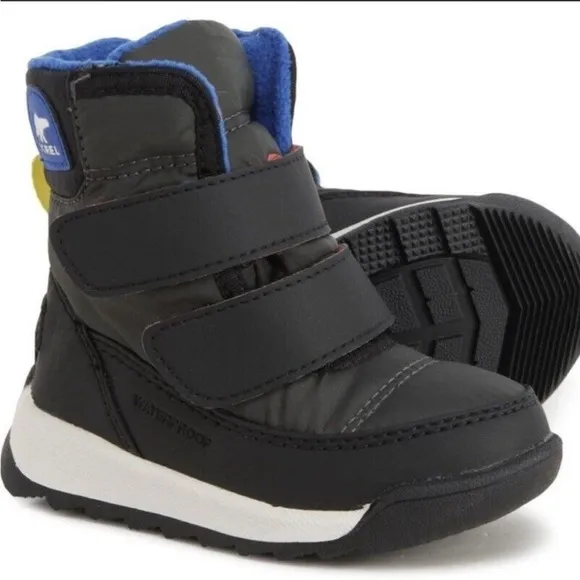 Sorel | Toddler Whitney II Strap Waterproof Winter Boot Infant Size 5 New Black