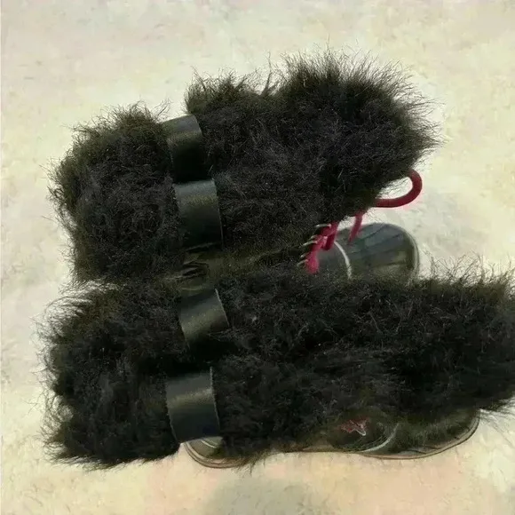 Sorel Tofino Faux Fur‎ Trim Insulated Waterproof Winter Snow Boots Sz 5.5 Womens