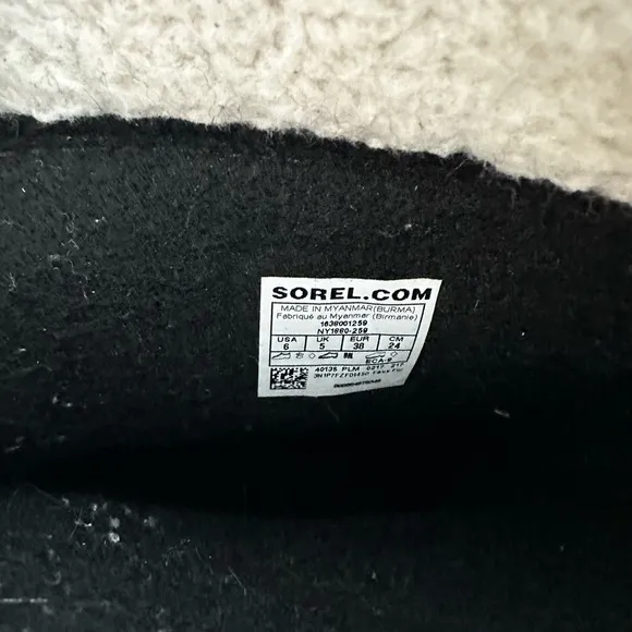 Sorel Winter Boots NY 1880-259 Size 6