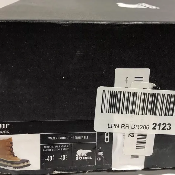 Sorel Women’s Caribou, Brown Waterproof Winter Boots, Size 8M