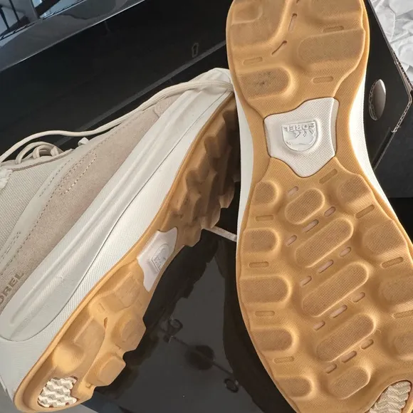 Sorel Women's Cream High-Top Sneakers