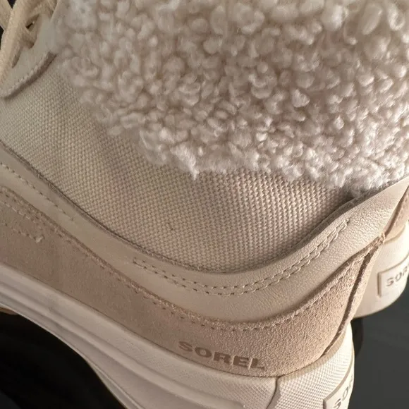 Sorel Women's Cream High-Top Sneakers