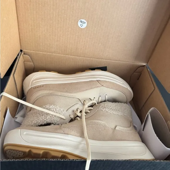 Sorel Women's Cream High-Top Sneakers