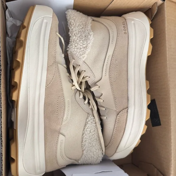 Sorel Women's Cream High-Top Sneakers