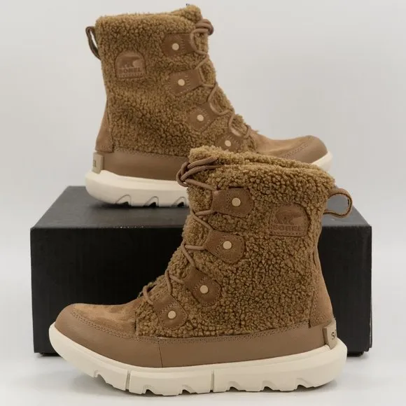 Sorel Women's Explorer II Joan 'Delta Fawn' Cozy Boot NL4455-257 size 6   6.5