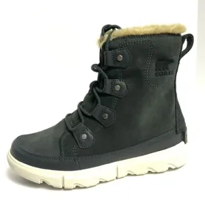 Sorel Women's Explorer II Joan, Gray Waterproof Boots, Size 7.5 M