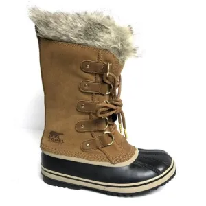 Sorel Women's Joan Of Arctic Waterproof Winter Boots Brown, Size 8 M