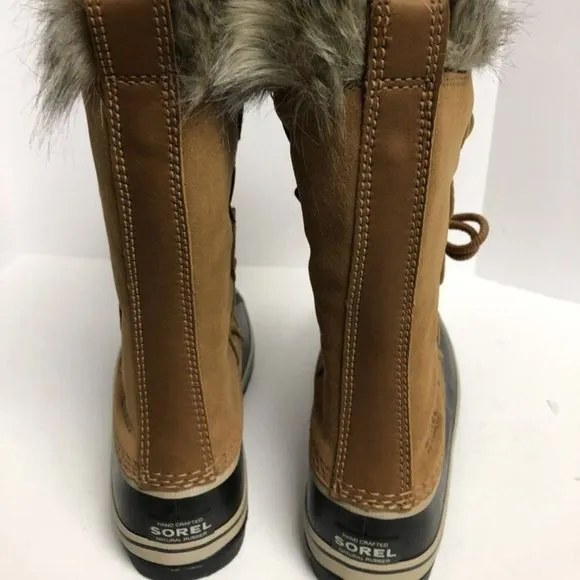 Sorel Women's Joan Of Arctic Waterproof Winter Boots Brown, Size 8 M