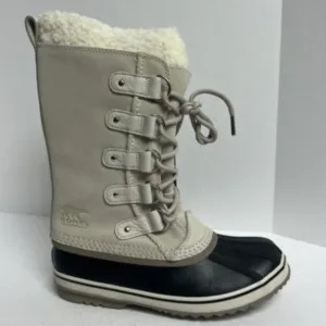 Sorel Women's Joan Of Arctic Waterproof Winter Boots Fawn, Size 8 M