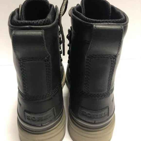 Sorel Women’s Lennox Street, Black Waterproof Boots, Size 7M
