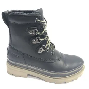 Sorel Women’s Lennox Street, Black Waterproof Boots, Size 7M