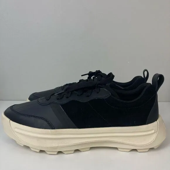 Sorel Women's Ona 503 Everyday Low Top Platform Sneakers Chunky Black Chalk 11