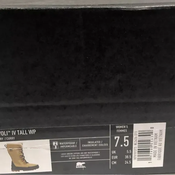 Sorel Women’s Tivoli IV Tall Waterproof Winter Boots, Size 7.5M