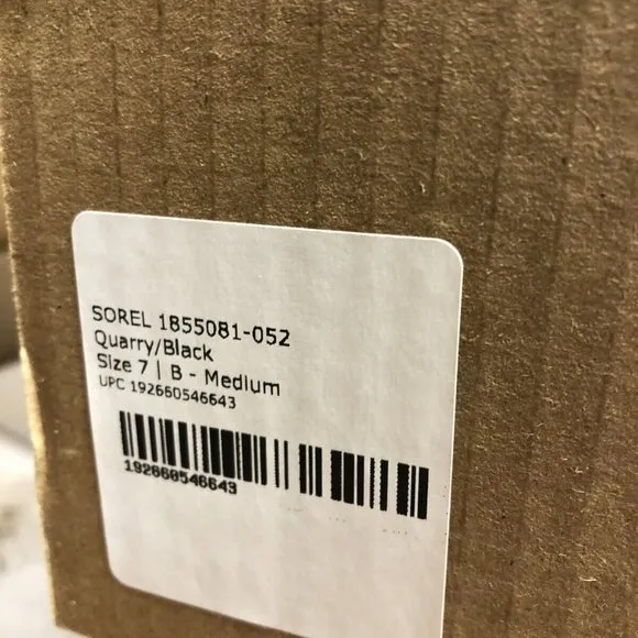Sorel Women's Winter Carnival, Gray Waterproof Boots, Size 7 M