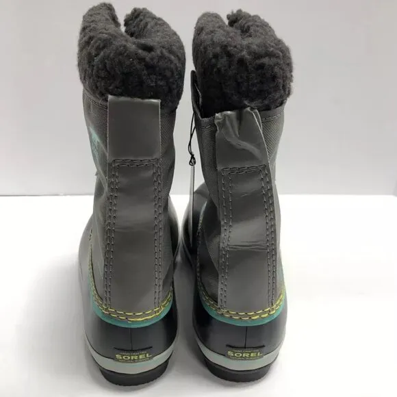 Sorel Yoot Pac Nylon Waterproof Winter Boots, Girls’ Size 7 M