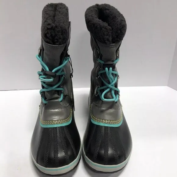 Sorel Yoot Pac Nylon Waterproof Winter Boots, Girls’ Size 7 M