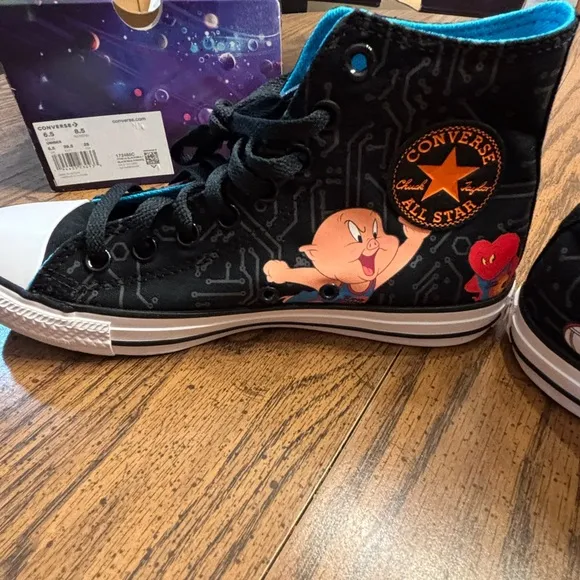 Space Jam Chuck Taylor All Star High Tune Squad men’s 6.5/womens 8.5