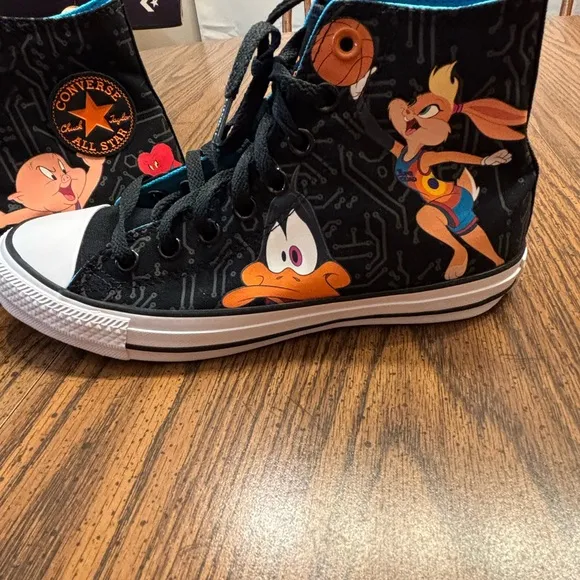 Space Jam Chuck Taylor All Star High Tune Squad men’s 6.5/womens 8.5