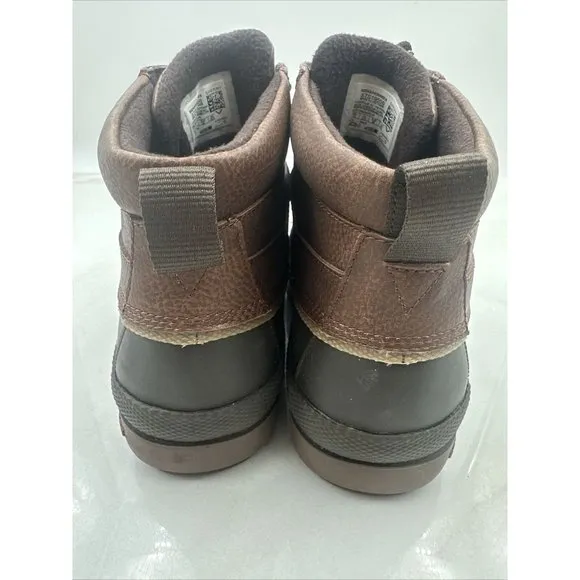 Sperry Men’s Cold Bay Chukka Duck Waterproof Boots Brown Coffee Sz 7.5
